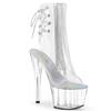 Pleaser - ADORE1018C Bottes de plateforme, Pole dance chaussures - Chaussures de pole dance - Transparent Product image